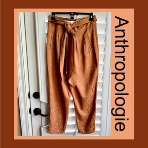 Anthropologie Goldenwood Women's Pants w/Waist Tie Belt